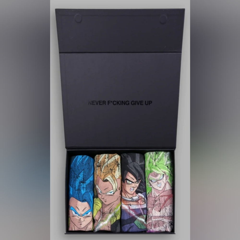 Darc Sport "Broly VS Gogeta (Side-By-Side) Pierce Hoodie Box Set